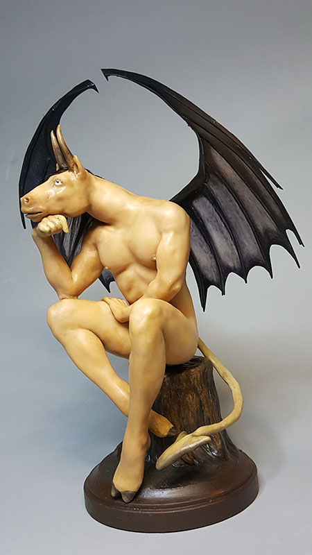 jersey devil statue